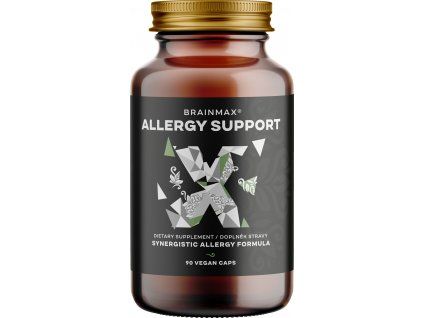 BrainMax Allergy Support, 90 zeliščnih kapsul