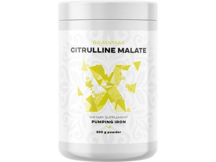 BrainMax Citrulline Malate, Citrulin malat, 500 g