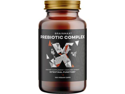 BrainMax Prebiotic Complex, mešanica prebiotikov, BIO, 100 rastlinskih kapsul