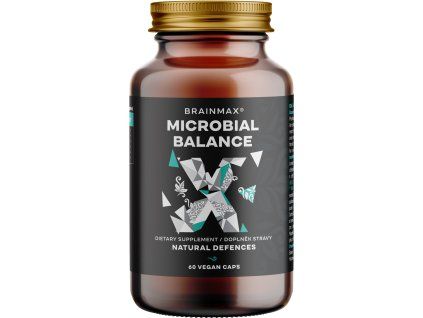 BrainMax Microbial Balance, 60 rastlinskih kapsul