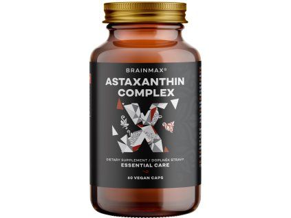 BrainMax Astaxanthin Complex, 60 rastlinskih kapsul