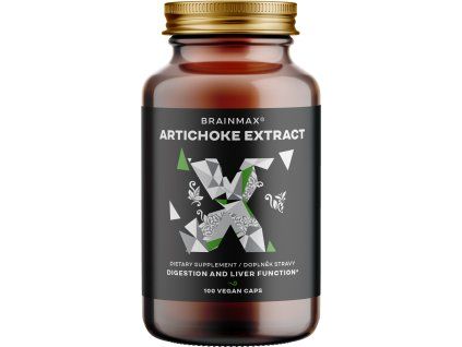 BrainMax Artichoke Extract, 500 mg, 100 rastlinskih kapsul