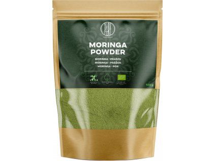 BrainMax Pure® Moringa BIO prah, 100 g
